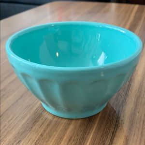 Anthropologie robin’s egg latte bowl by biscuit
